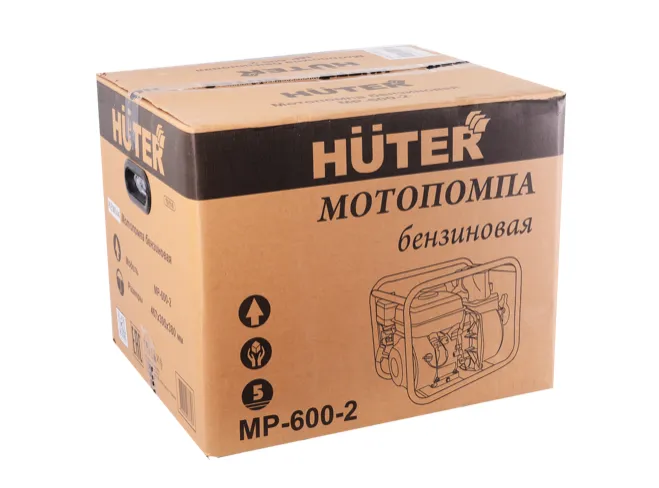 Мотопомпа бензиновая HUTER MP-600-2 70/11/8