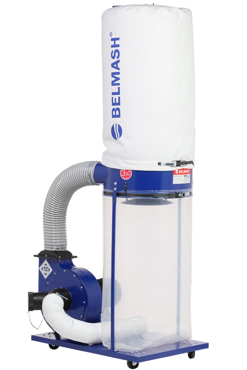 Вытяжная установка (стружкоотсос) BELMASH DC2500-AT/400 (1,5 кВт, 400 В ...