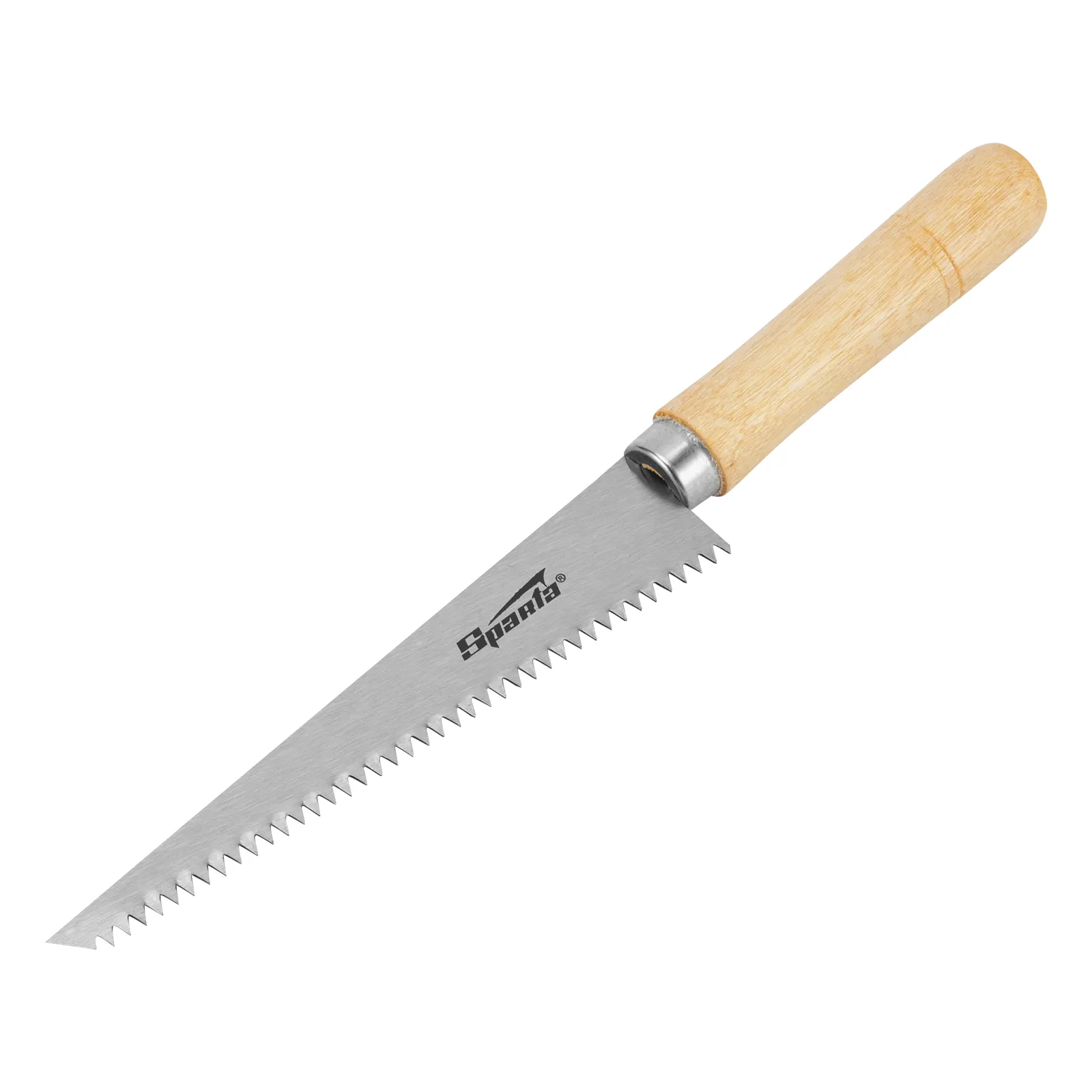 Ножовка по гипсокартону, 180 мм, деревянная рукоятка// Sparta 233905