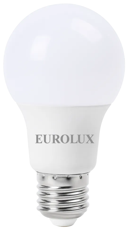 Лампа светодиодная EUROLUX LL-E-A60-7W-230-2,7K-E27 76/2/11